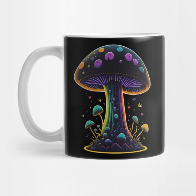 Trippy Rainbow Mushrooms by Trip Tank